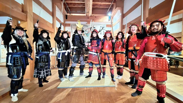 Samurai Armor Dressing Experience at Shiroishi Castle image