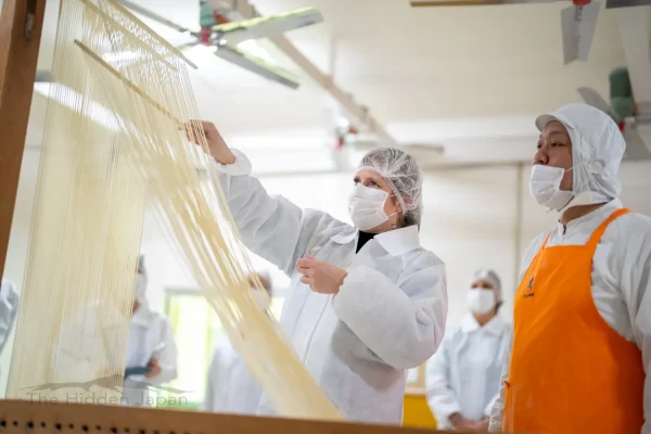 Shiroishi Umen: Discover the Craftsmanship and Culinary Culture of Miyagi – Guided Factory Tour of Kichimi Noodle Production – image