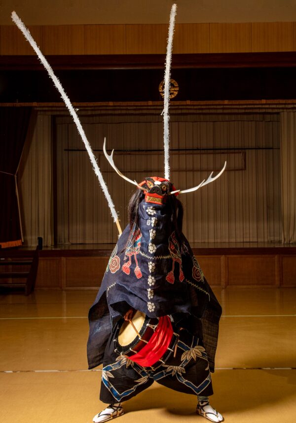 400 years of history: Enjoy traditional Japanese performing arts  A journey to experience Japan through soul-stirring drumming and Yatsushika odori deer dance image