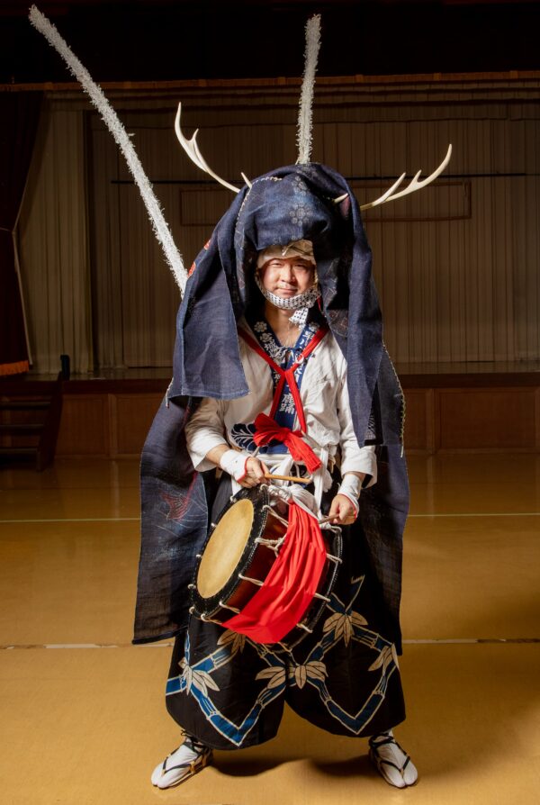 400 years of history: Enjoy traditional Japanese performing arts  A journey to experience Japan through soul-stirring drumming and Yatsushika odori deer dance image