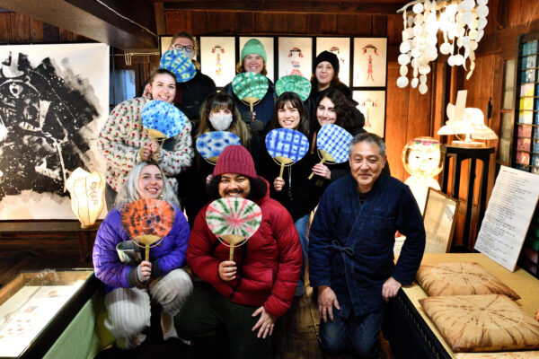 Shiroishi Washi Fan Making Workshop image