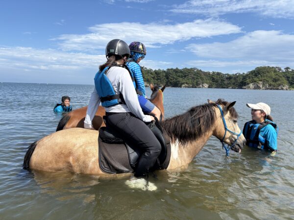 Horseback Riding Experience at Japan’s Scenic Oku-Matsushima Beach image